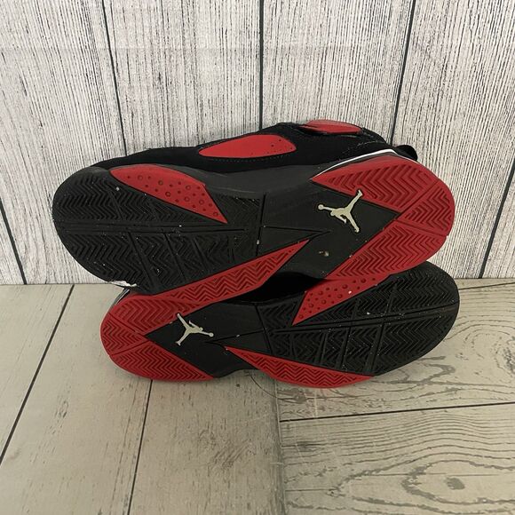 Nike Air Jordan Boys True Flight CU4934-001 Red Black Sneaker Shoes Size 7Y - Picture 8 of 8